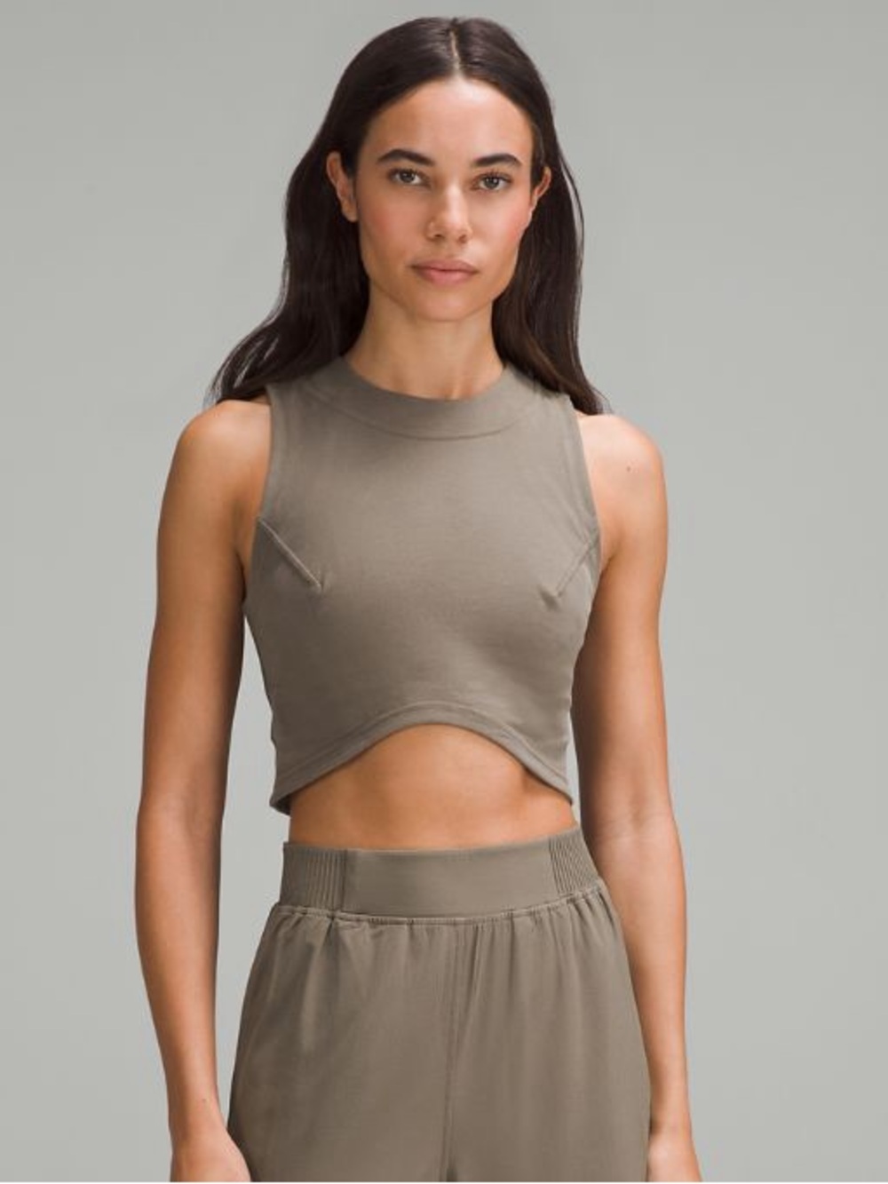lululemon heavyweight cotton crop tank